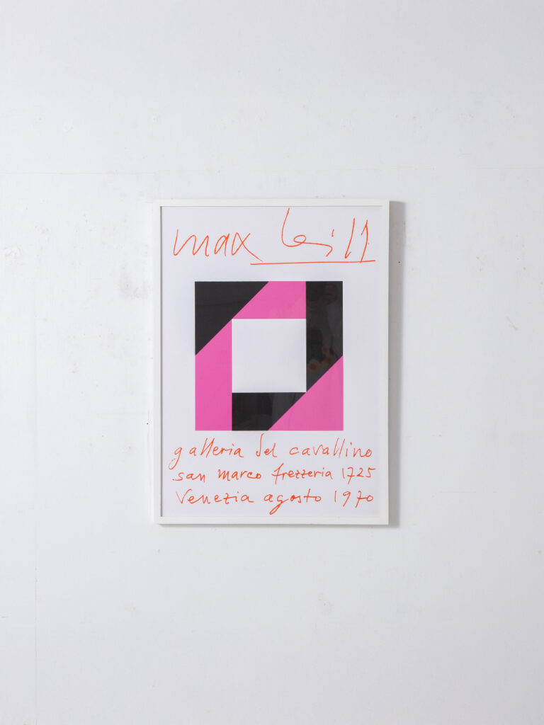 ‘Composition’ by Max Bill for Galleria del Cavallino , 1970