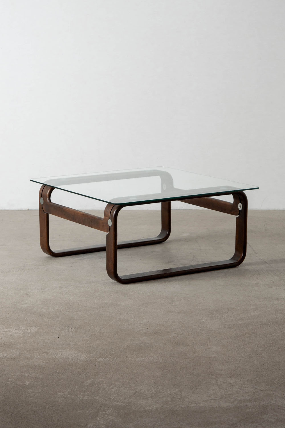 stoop | Coffee Table by Albert Stolle for Stoll Giroflex in Glass
