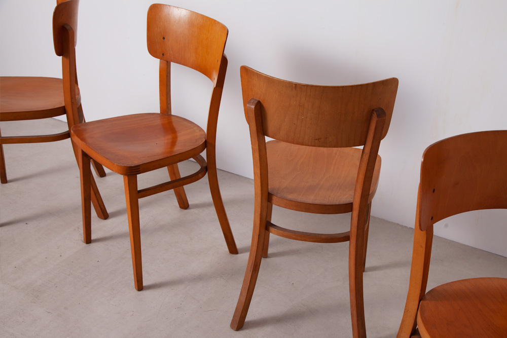 stoop | Bistro Clear Beech THONET Chairs