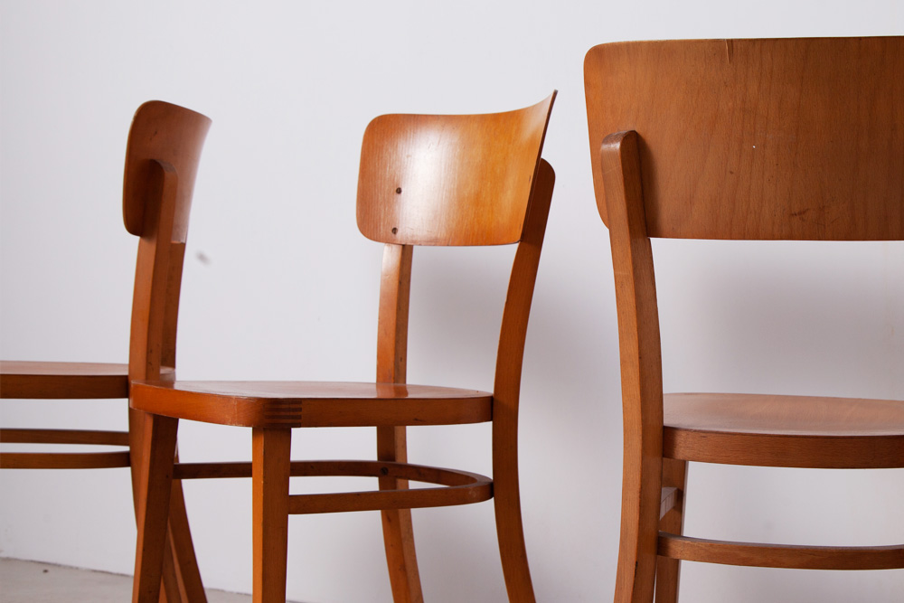 stoop | Bistro Clear Beech THONET Chairs