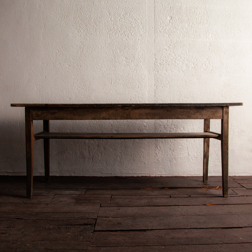 アンティークテーブル,アンティークロングテーブル,Antique,Vintage,アンティーク,ヴィンテージ,家具,雑貨,日本,テーブル,オーク,大正時代,無塗装