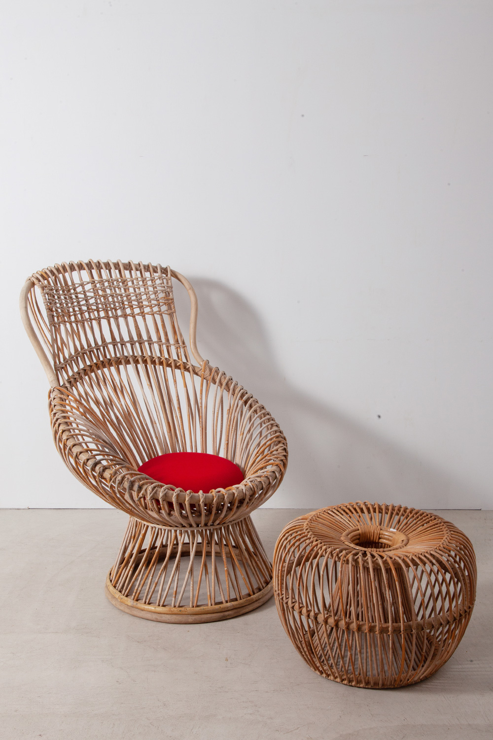 Franco Albini,フランコ・アルビニ ,ラタン,オットマン,清澄白河,アンティークショップ,Antique,Vintage,アンティーク,ヴィンテージ,家具,ラタン椅子,フランス,Mid-Century,ミッドセンチュリー,ジオ・ポンティ,カッシーナ,ビンテージ,ヴィンテージ,オットマンチェア,ラタンオットマン,アンティークオットマン,ヴィンテージオットマン,マルガリータチェア,Margherita Chair,ラウンジチェア