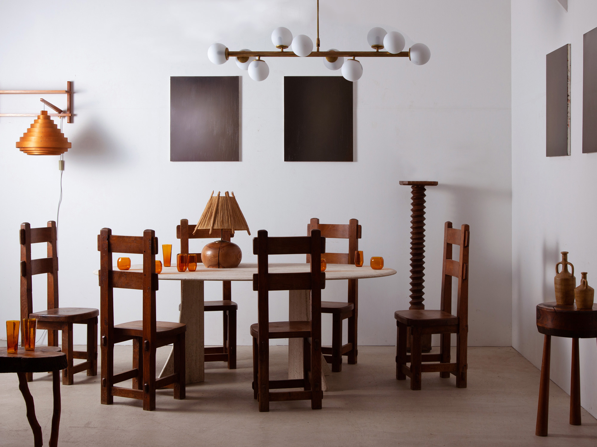 清澄白河,アンティークショップ,Antique,Vintage,Interior Design,アンティーク,ビンテージ,ヴィンテージ,家具,雑貨,インテリア,店舗什器,設計,インテリアデザイン,内装,什器,店舗設計,ギャラリー,ミッドセンチュリー,ダイニングテーブル,テーブル,ヴィンテージテーブル,トラバーチン,大理石,Italian Travertin,イタリア製
