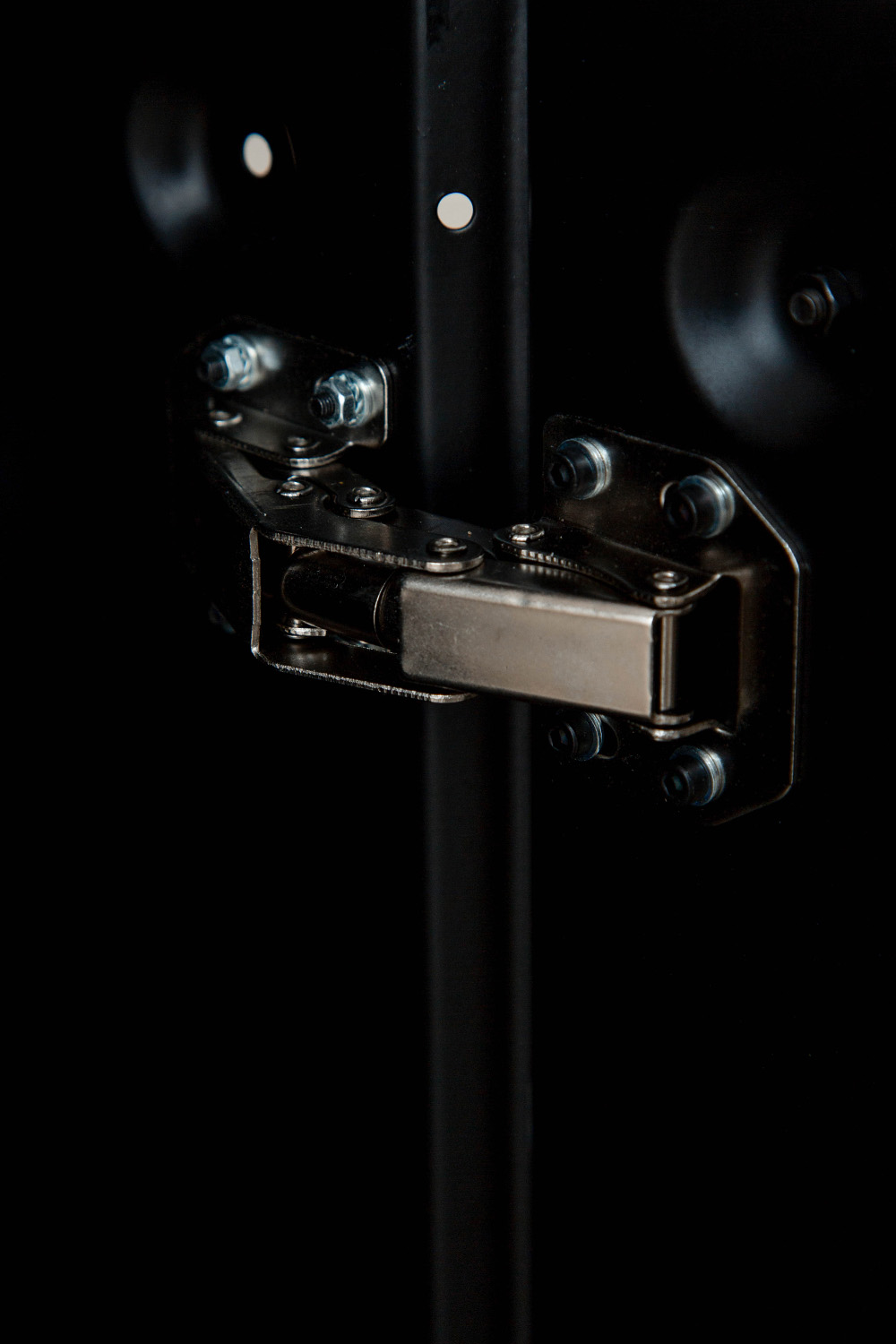 Box Storage System by Elio Martinelli for Martinelli Luce in Iron and Black