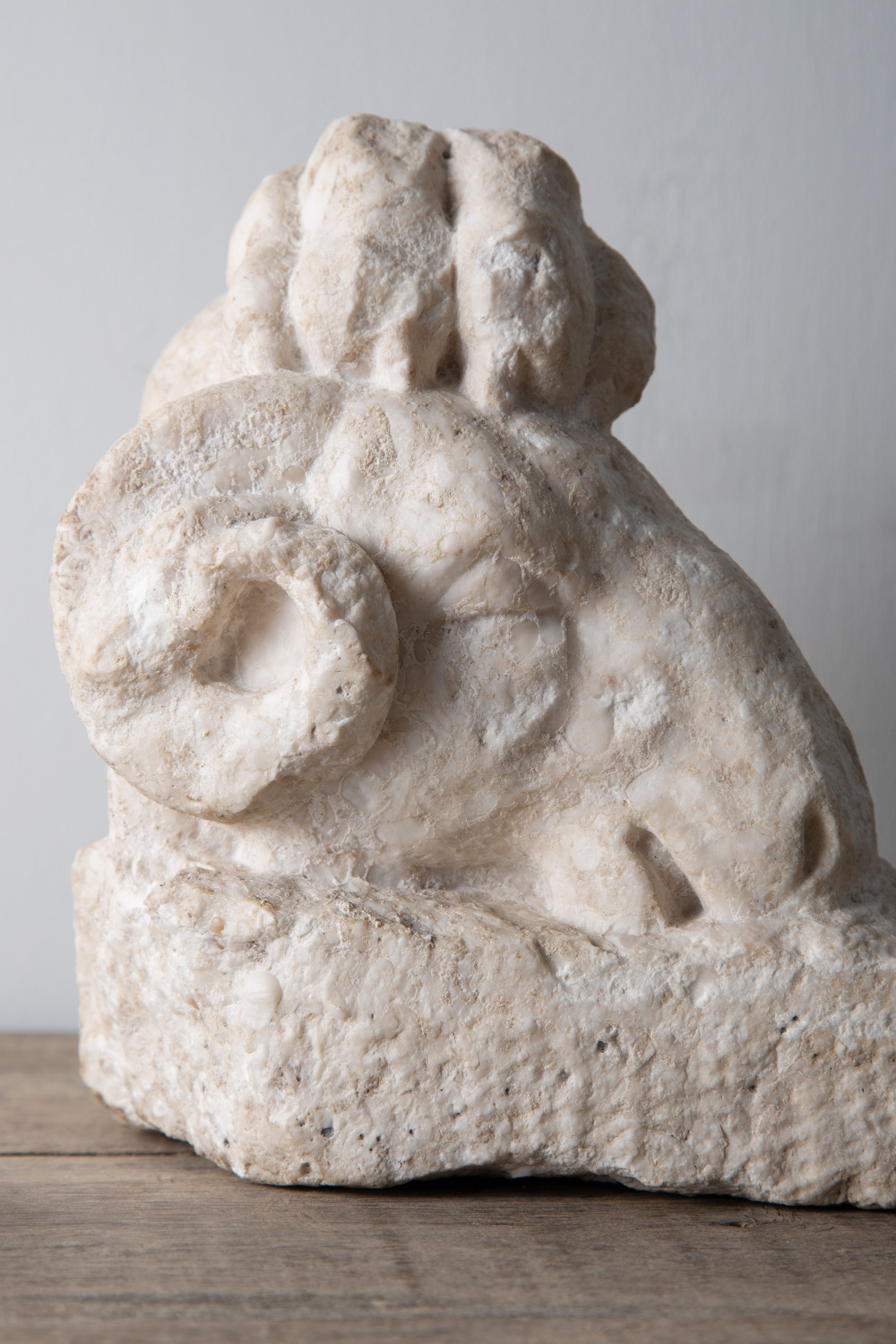Roman Marble Ram Head – No.50