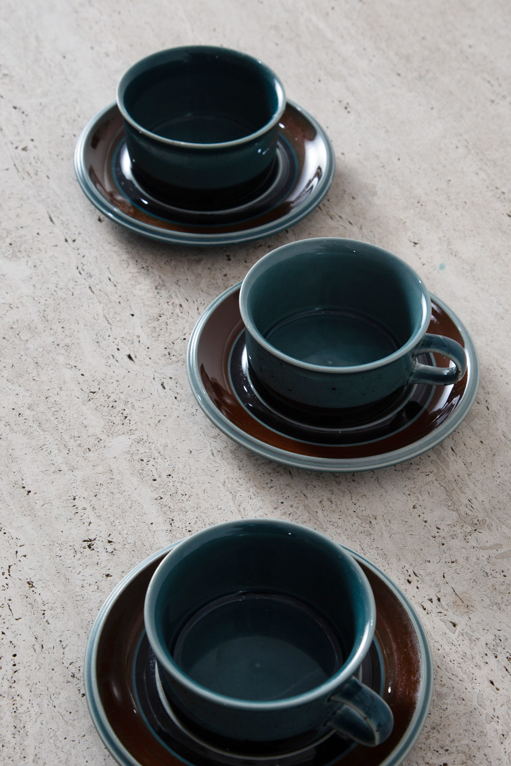 Tea Cup & Saucer  Set “Meri” for ARABIA by Ulla Procope