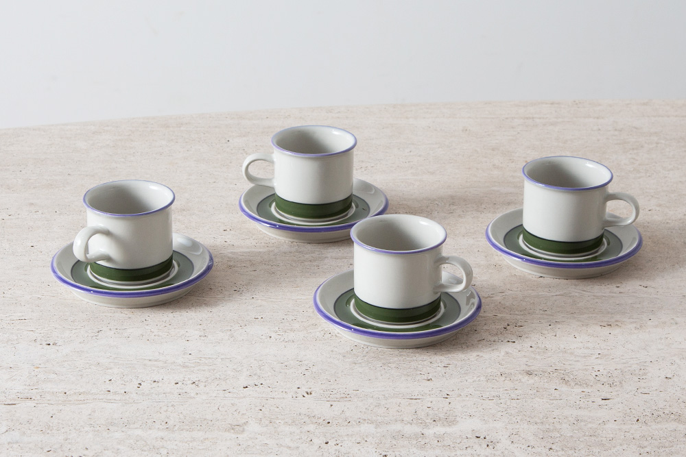 Small Coffee Cup & Saucer Set “Selja” for ARABIA
