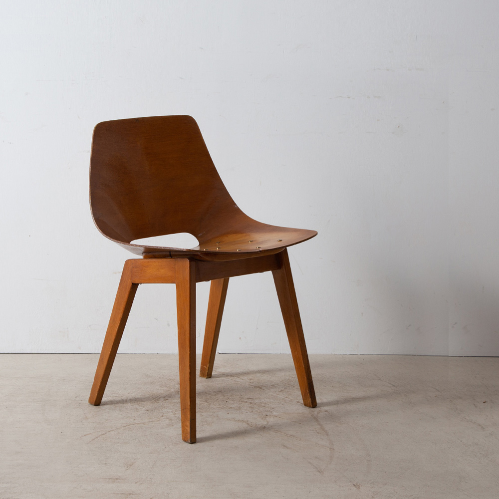Amsterdam Chair for Steiner by A.R.P = Pierre Guariche , Joseph Andre Motte and Michelle Morgan
