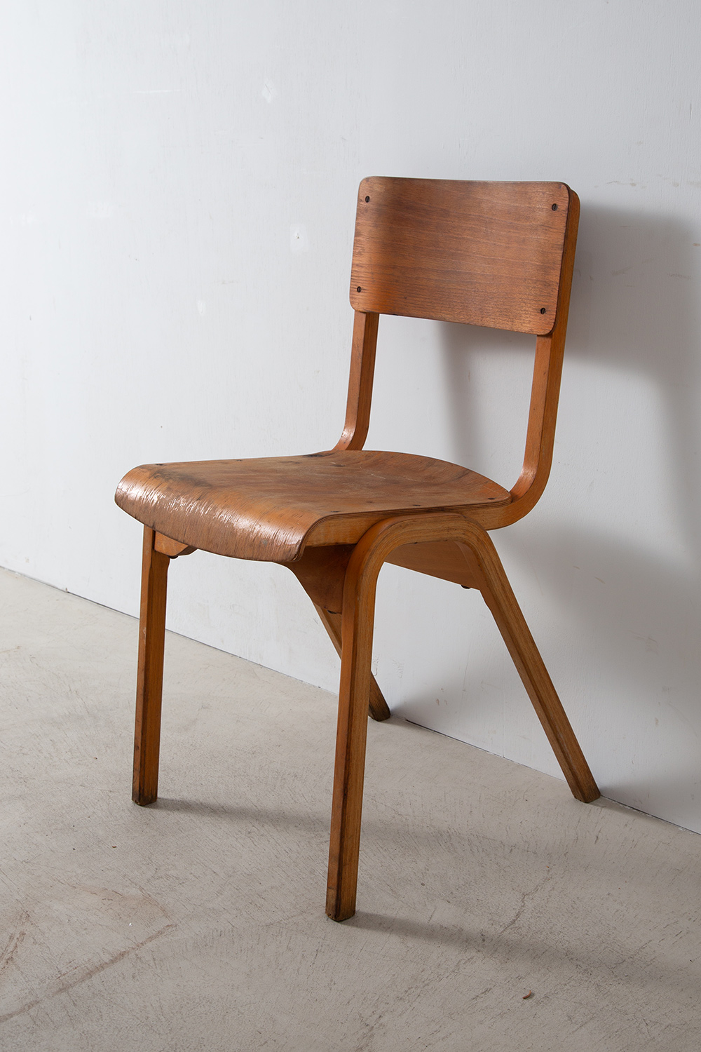 Vintage Bent Wood Chair in Wood
