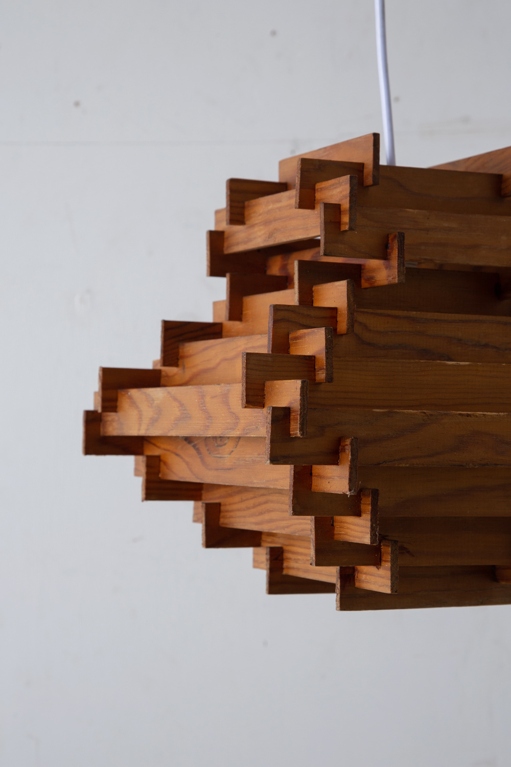 Pendant Light in Wood