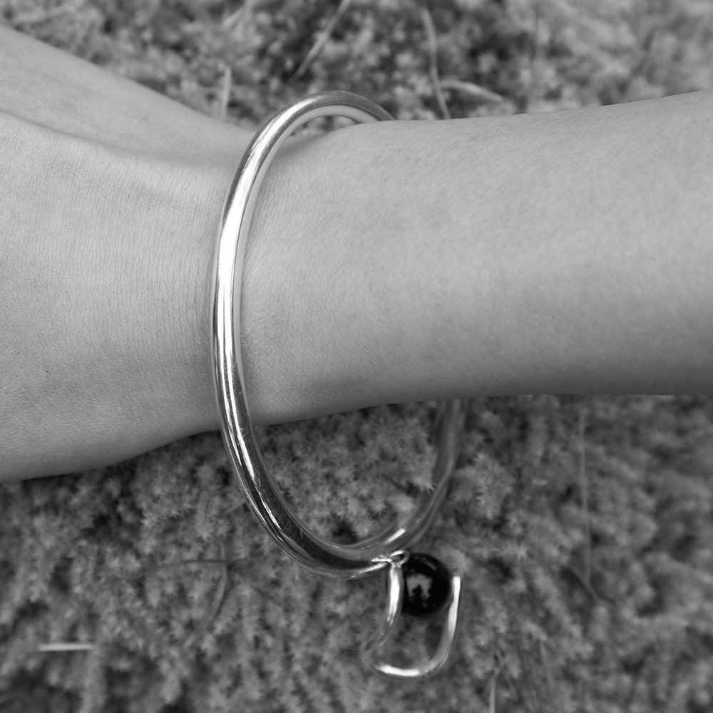 Hoop Ball Bangle by ALT-S