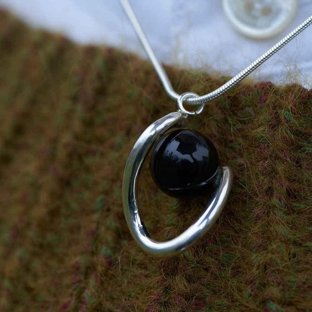Hoop Ball Neckless by ALT-S