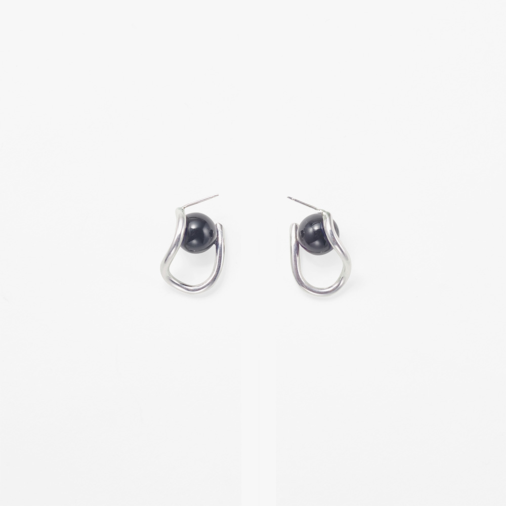 Hoop Ball Earring by ALT-S