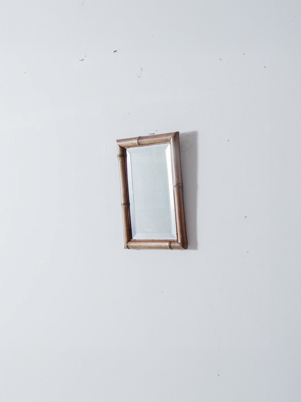 Vintage Mirror in Bamboo