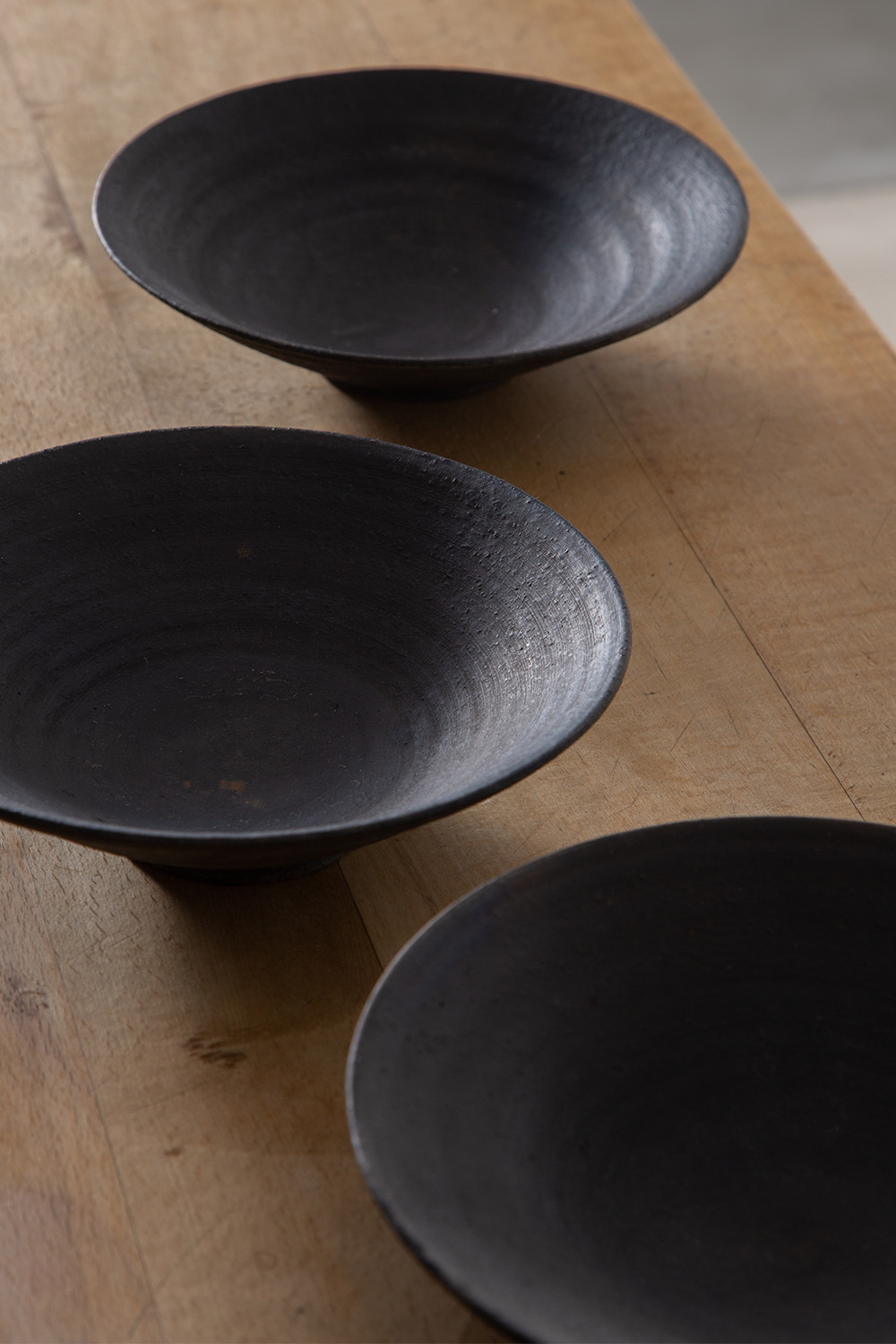 Medium “Noyaki” Bowl #003 by Taro Tanaka in Black