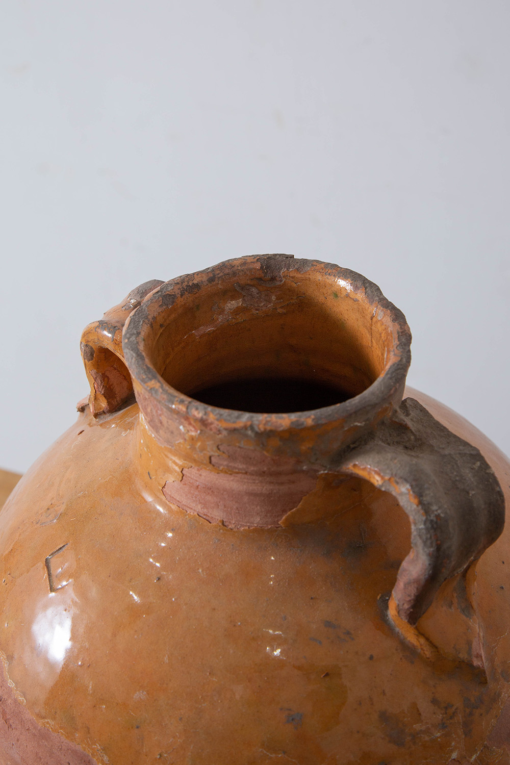 Pot with Ears in Light Brown