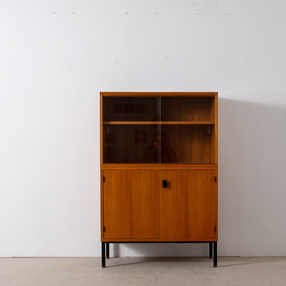 Side Board of Two Unit by Antoine Philippon & Jacqueline Lecoq in Teak