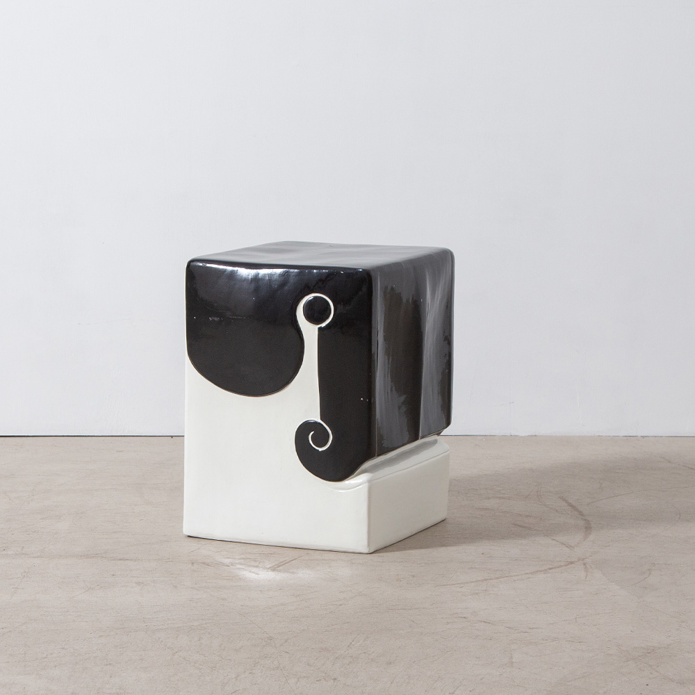 Stool for MONOPRIX by Vincent Darré in Ceramic