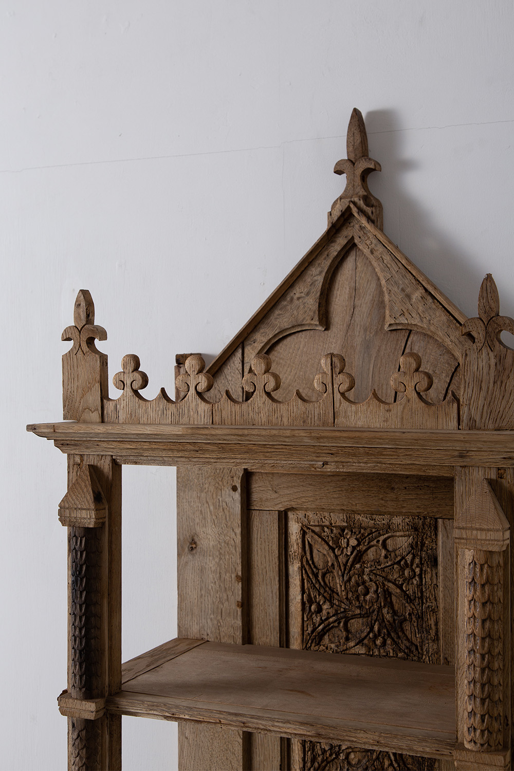 Antique Church Shelf in Wood