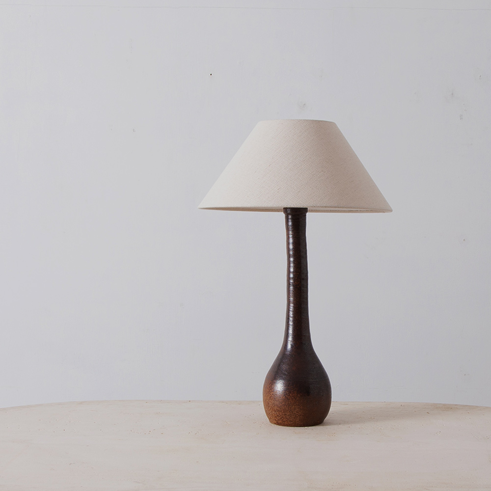 Table Lamp in Ceramic
France , 1970s
