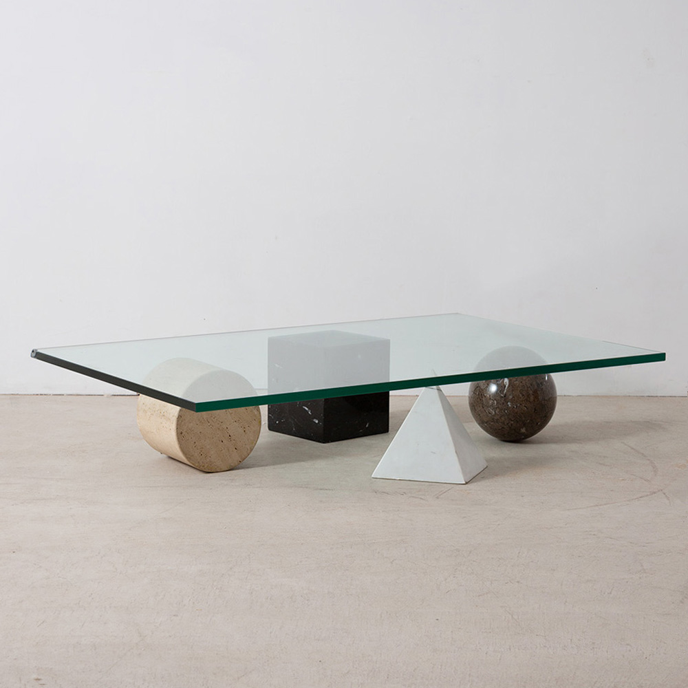 ‘Metafora’ Coffee Table by Massimo and Lella Vignelli for Casigliani