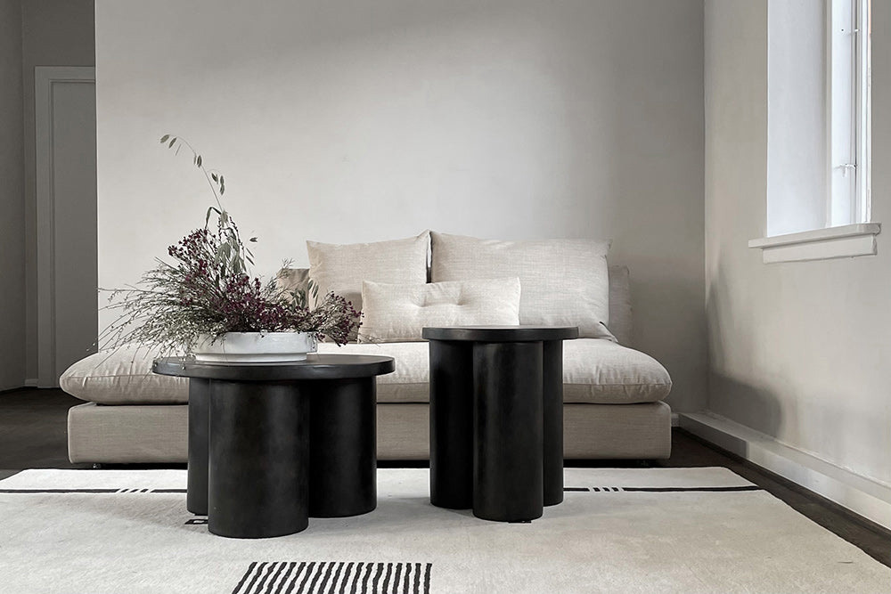 Big Foot Table Low Coffee for 101 COPENHAGEN in Fiber concrete