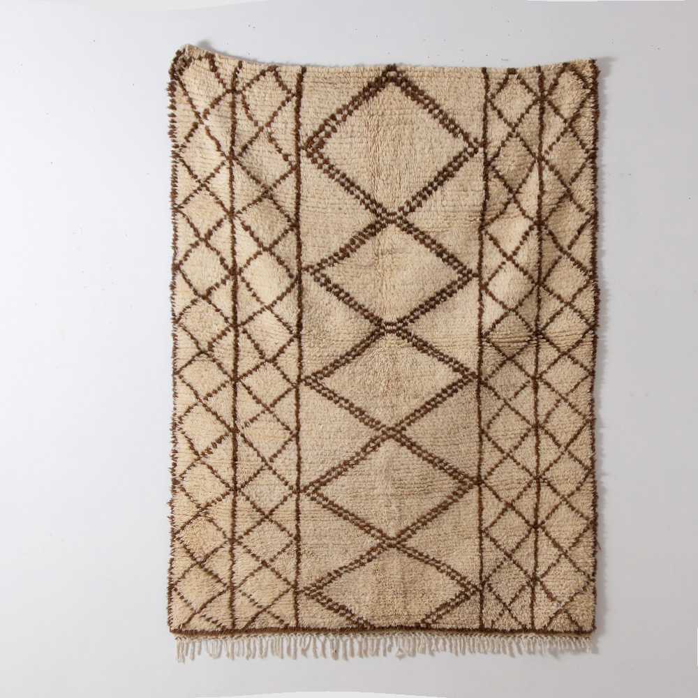 Vintage Art Rug from Aziral #022 in Wool