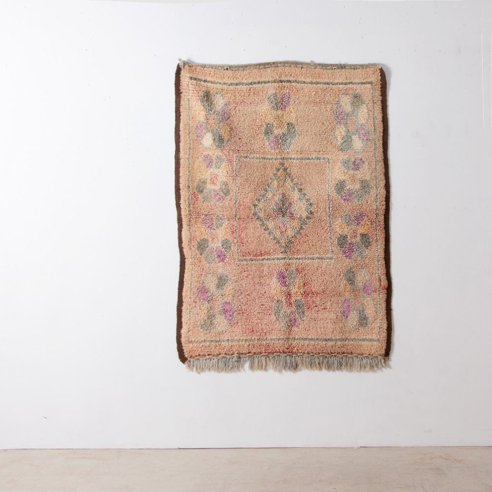 Vintage Rug from Boujad #033 in Wool