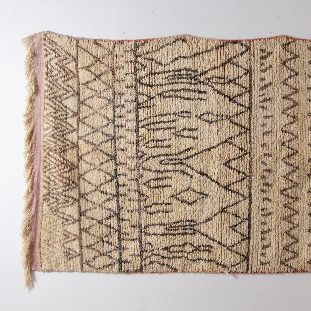 Vintage Art Rug from Aziral #012 in Wool