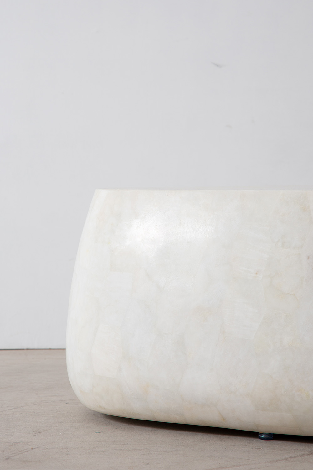 Roca Table L in Stone lamination and Plywood