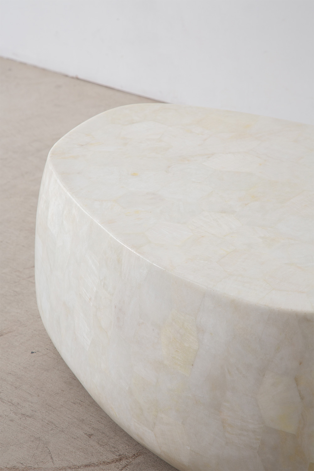 Roca Table L in Stone lamination and Plywood