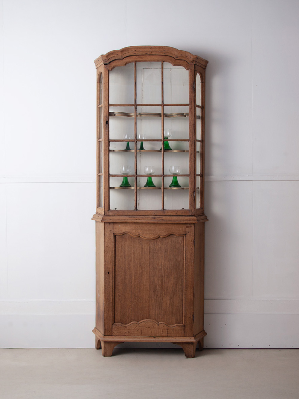 19th Century Dutch Glass Cupboard
