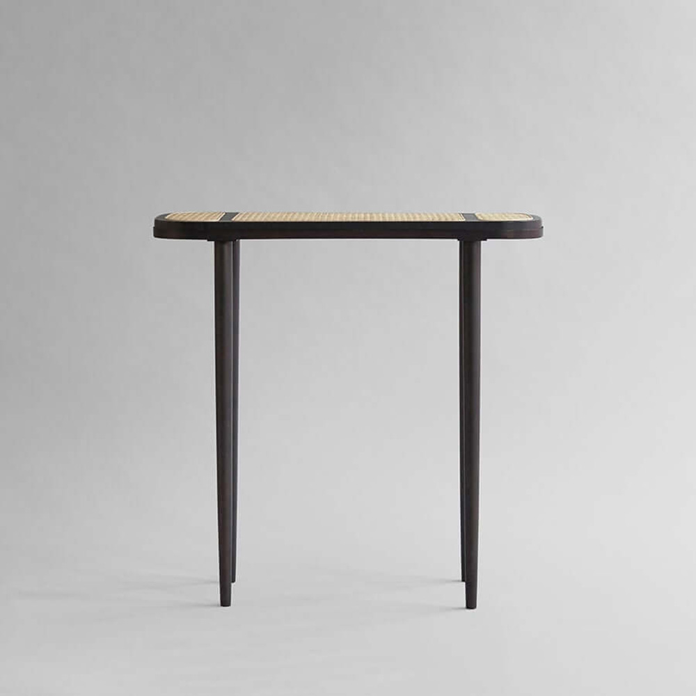 Hako Console Table Burned Black for 101 COPENHAGEN in Wood ,Bamboo and Metal