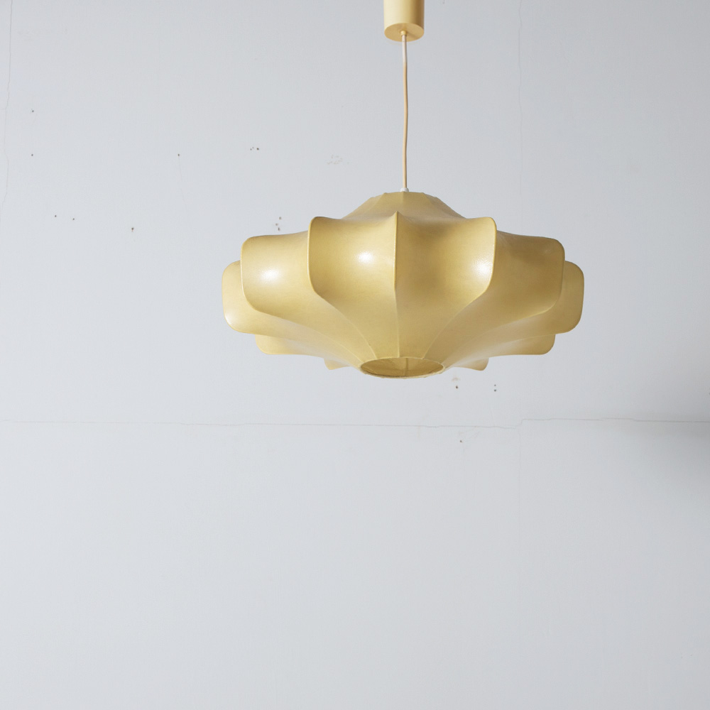Flower Shape Cocoon Pendant Lamp by Achille Castiglioni for FLOS