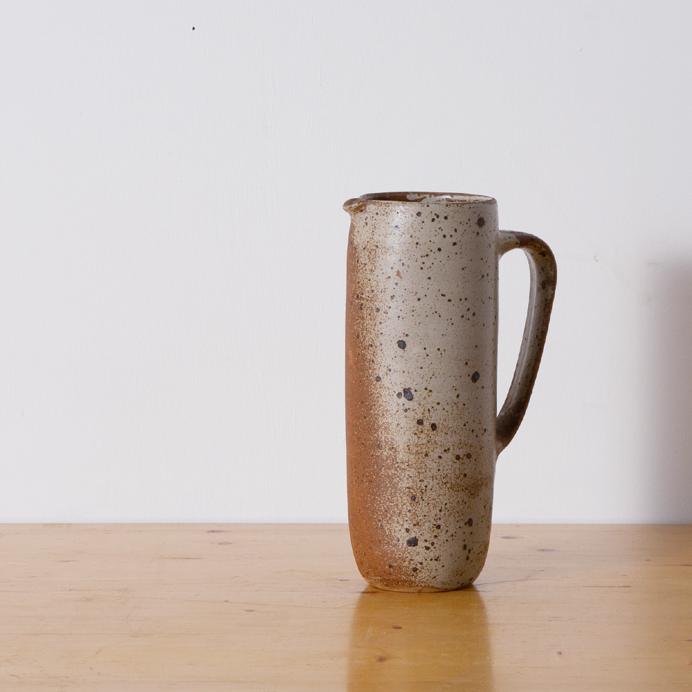 Vintage Pitcher in Ceramic and Brown