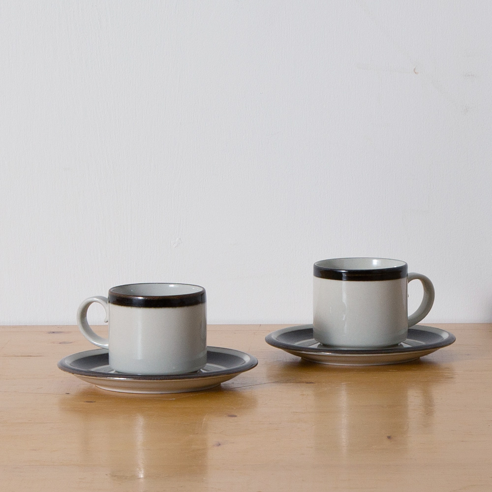 Coffee Cup & Saucer Set “Karelia” for ARABIA by Anja Jaatinen-winqvist
