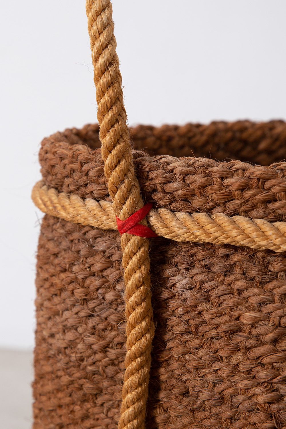 Vintage Basket in Rope