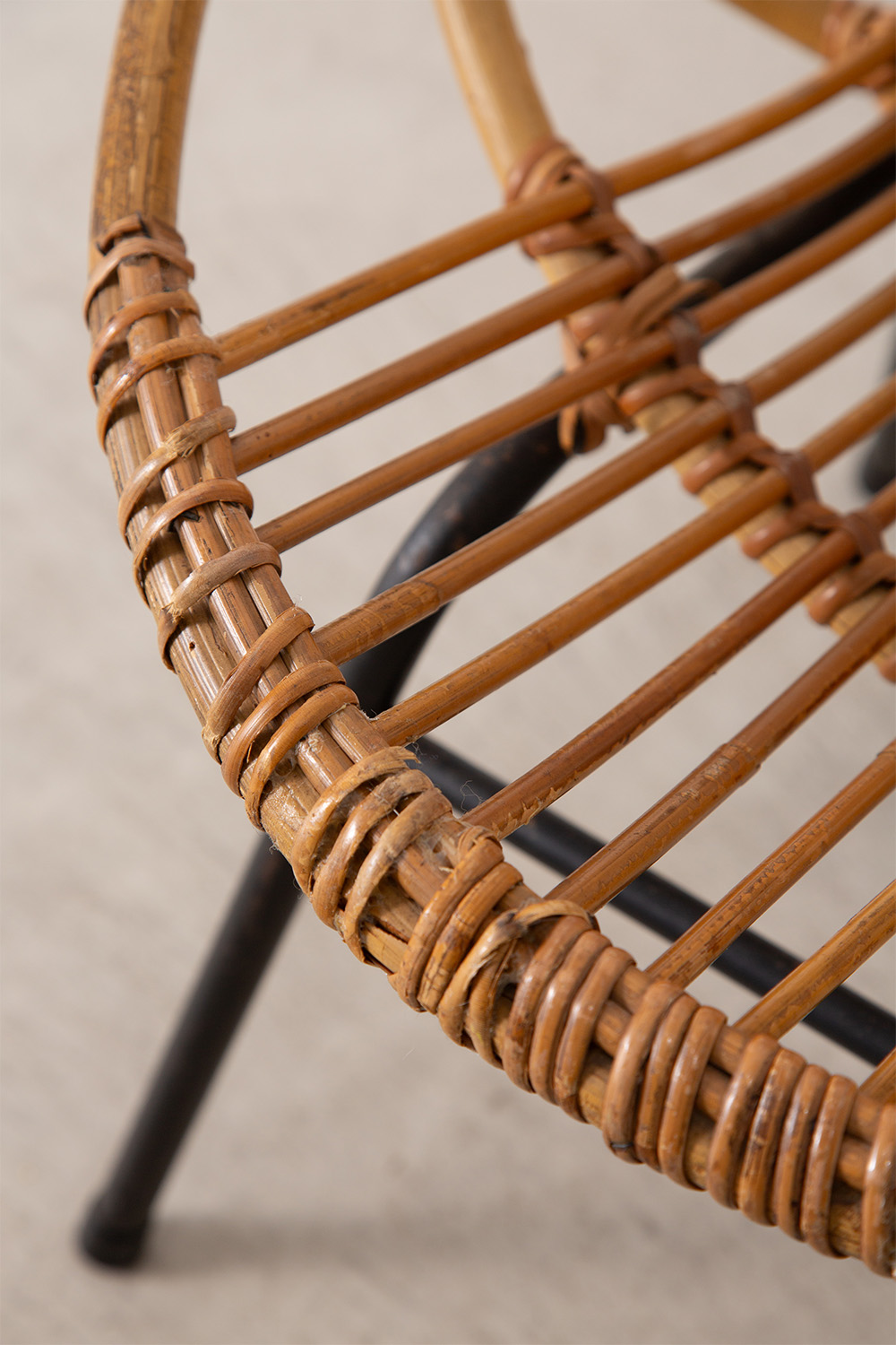 stoop | Vintage Rattan Chair by Dirk van Sliedregt for Rohé Noordwolde