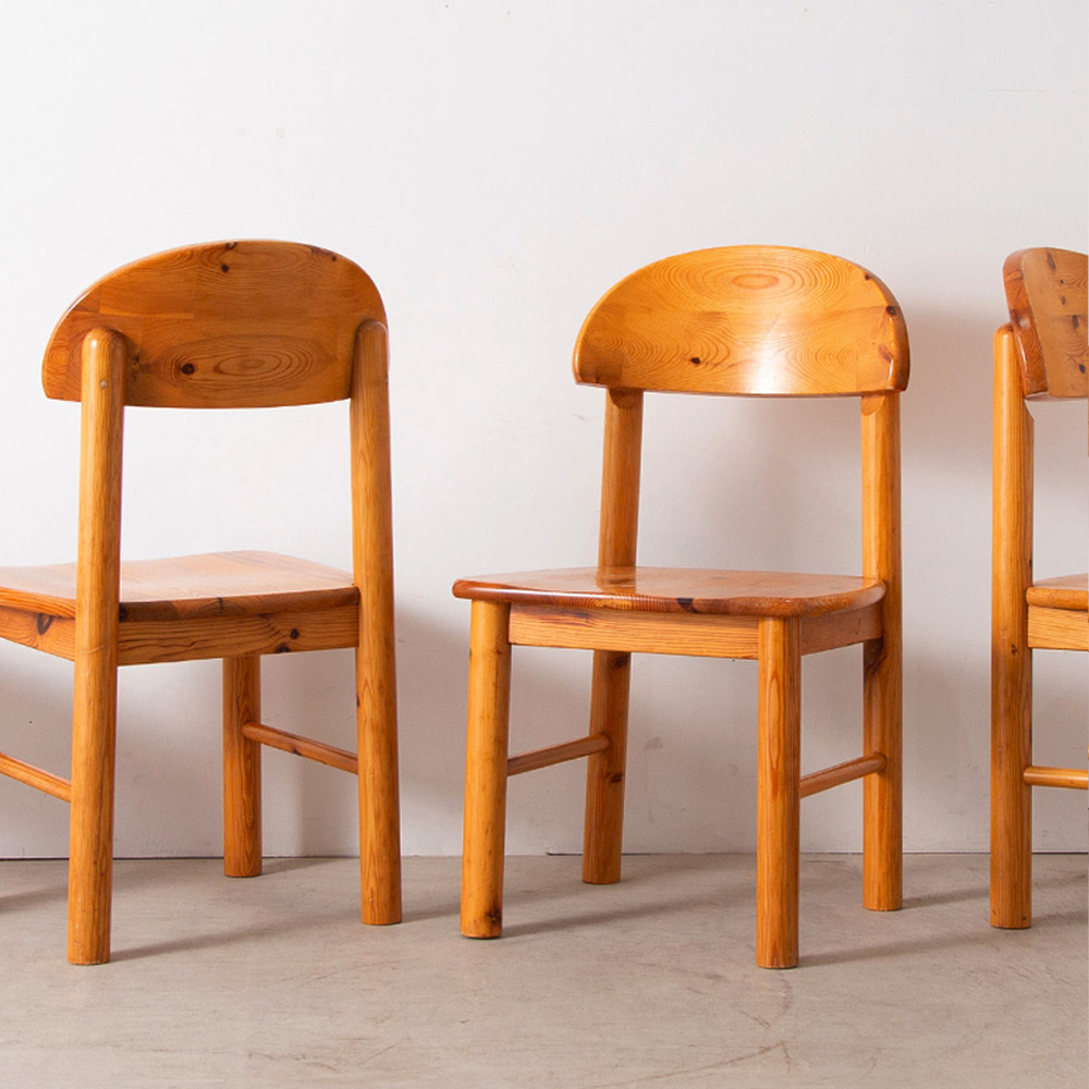 Dining Chair for Hirtshals Savvaerk by Rainer Daumiller in Pine