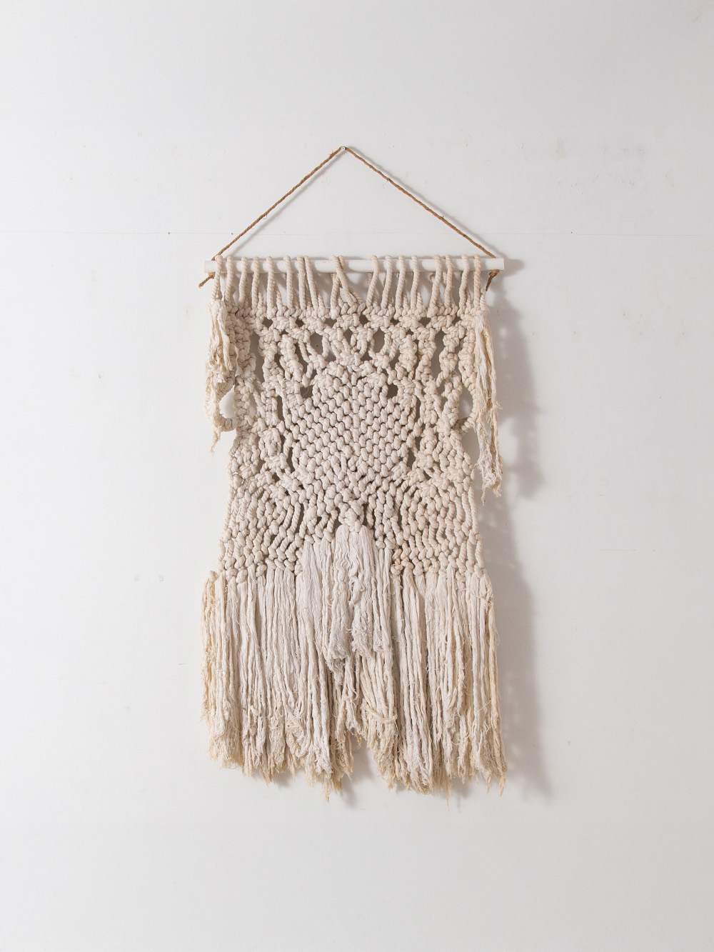 Spanish Vintage Tapestry in White