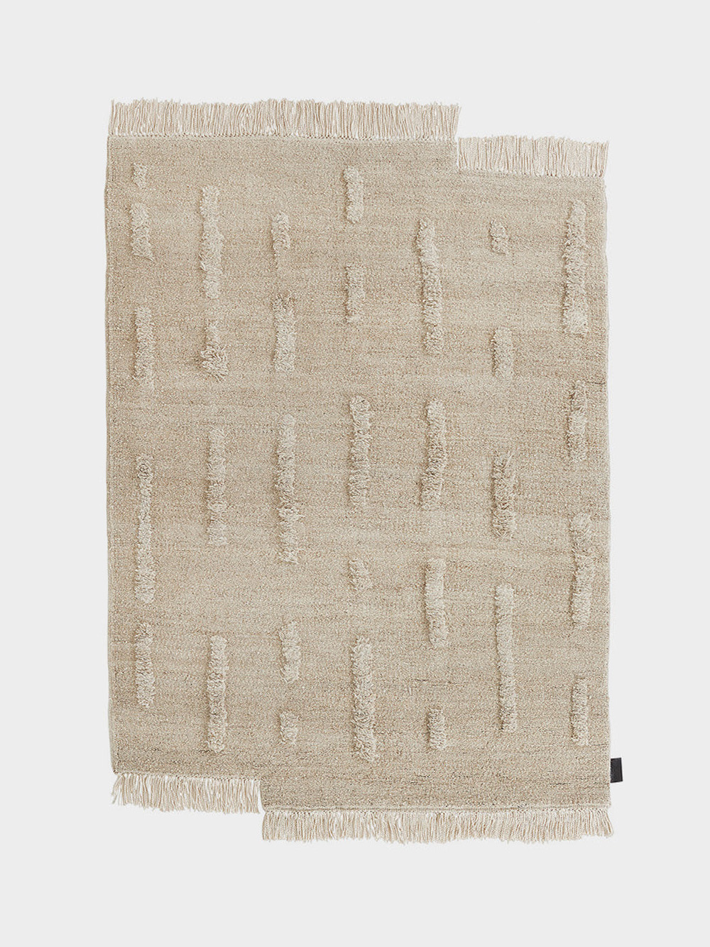 SAARISTO | LAINE Knotted Rug by Anna Pirkola for Sera Helsinki in Ivory Ivory