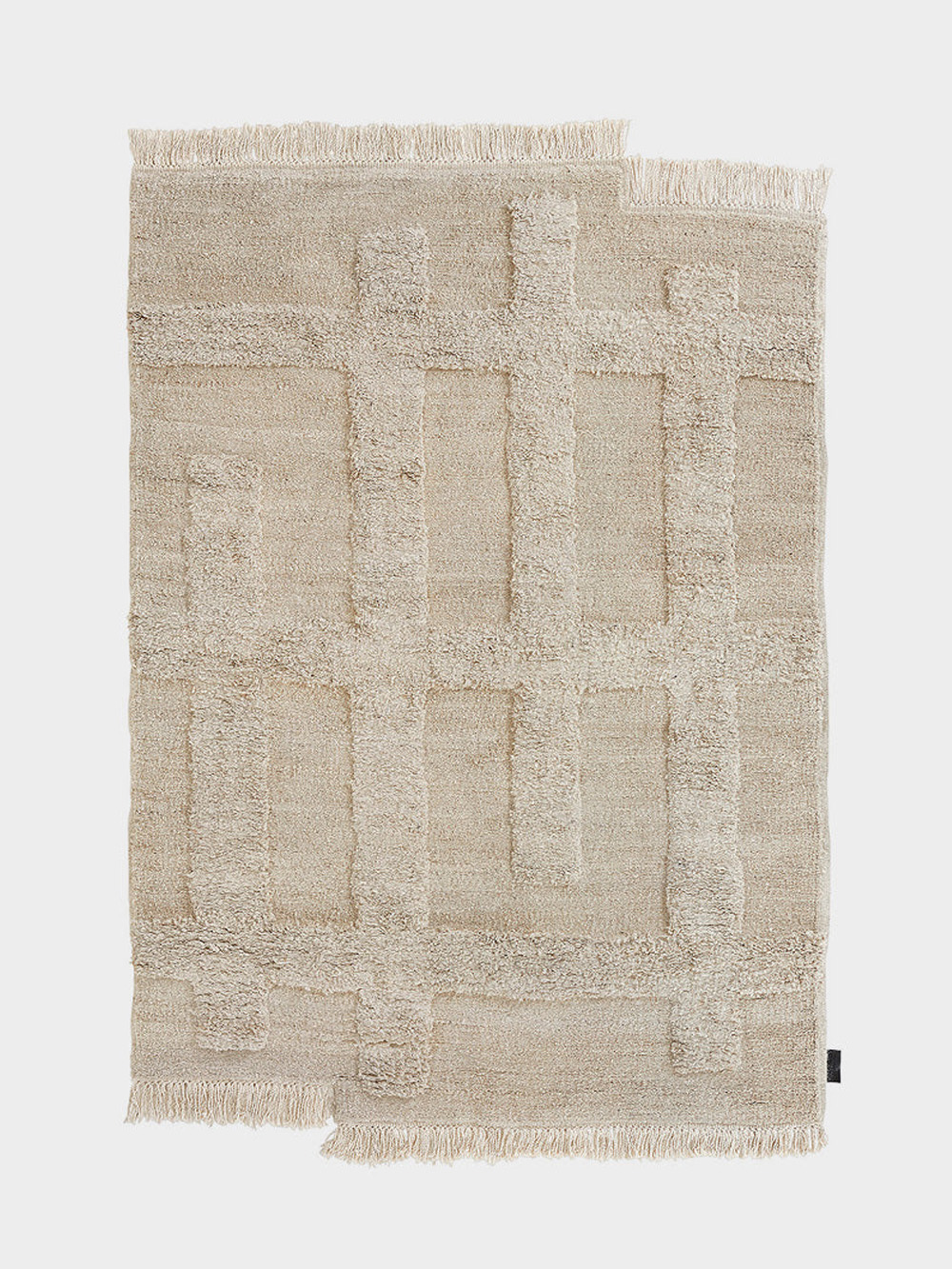 SAARISTO | VALLI Knotted Rug by Anna Pirkola for Sera Helsinki in Ivory