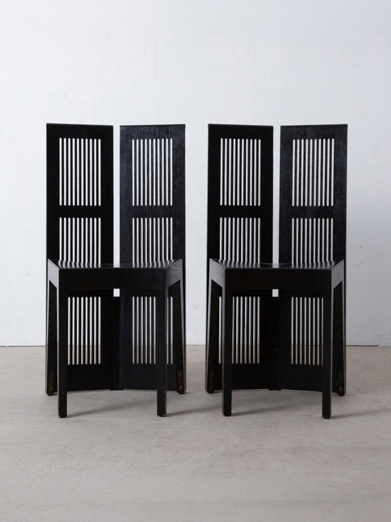 “LUBEKKA” Side Chair by Andrea Branzi for Cassina