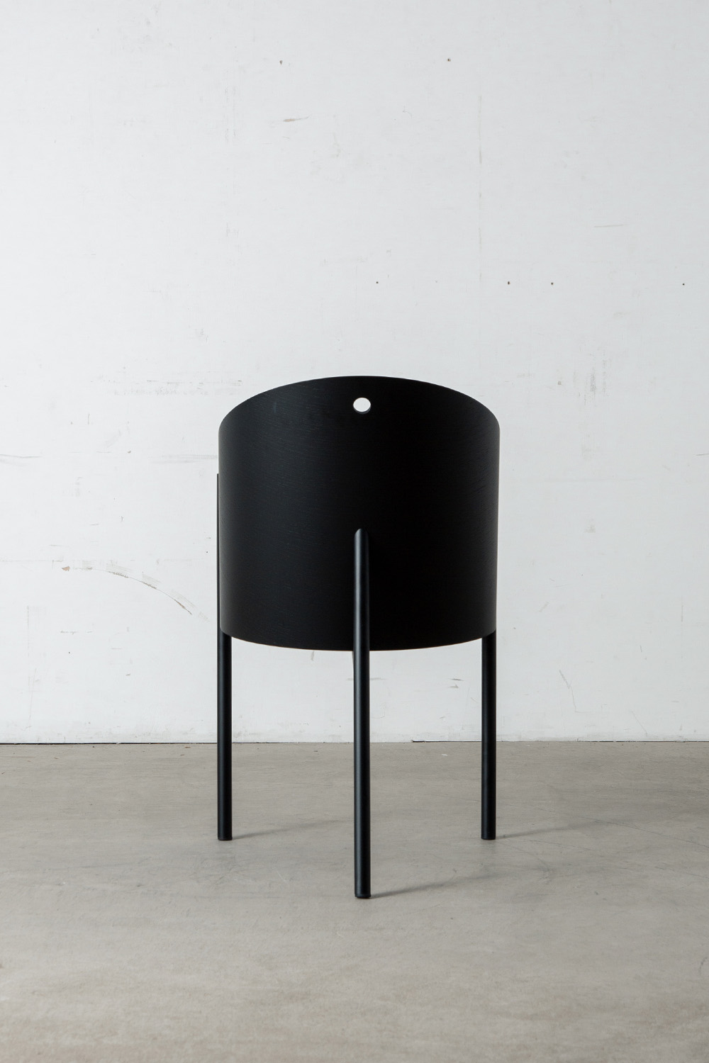 COSTES Chair by Philippe Starck for Driede in Mahogany , Veneer , Leather and Steel