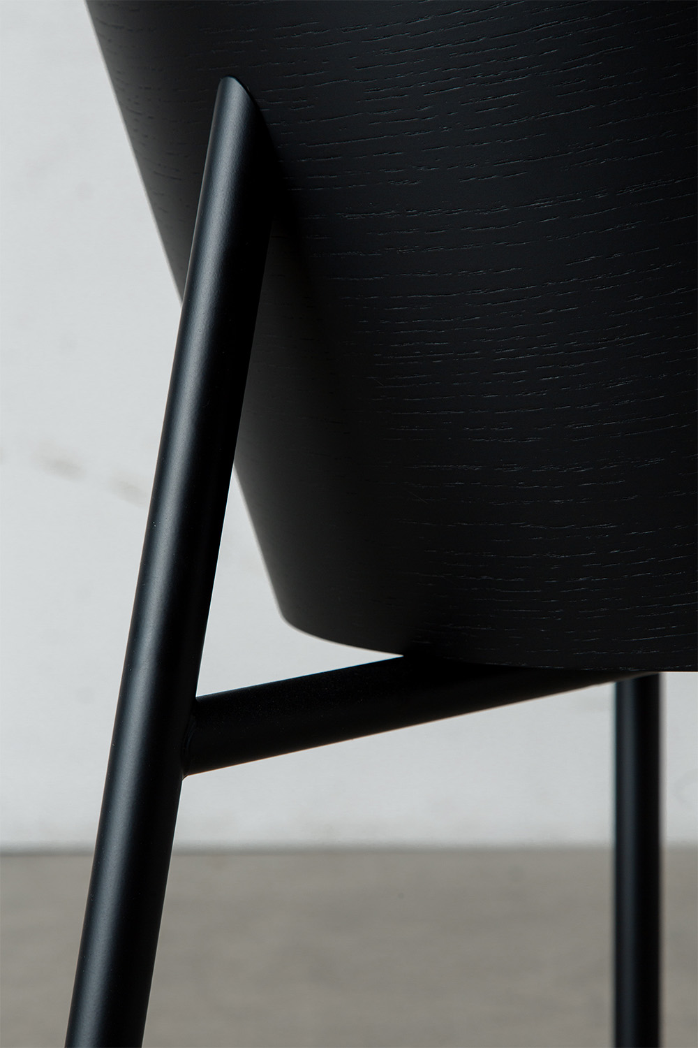 COSTES Chair by Philippe Starck for Driede in Mahogany , Veneer , Leather and Steel
