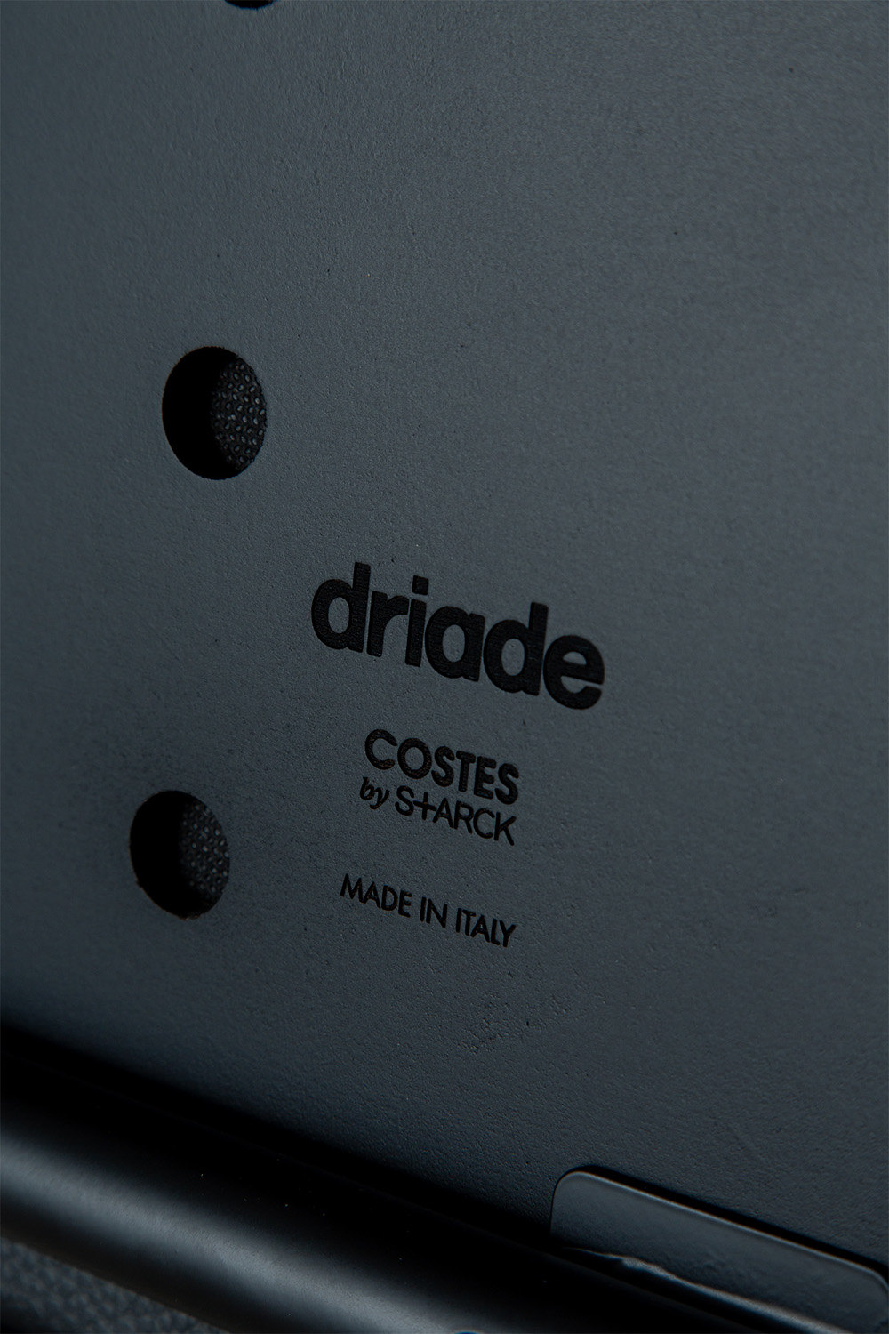 COSTES Chair by Philippe Starck for Driede in Mahogany , Veneer , Leather and Steel