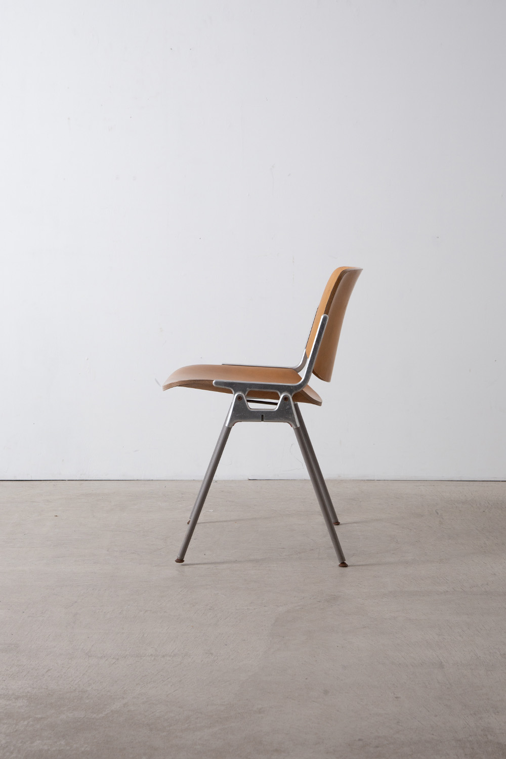 DSC 106 Chair by Giancarlo Piretti for Castelli in Wood