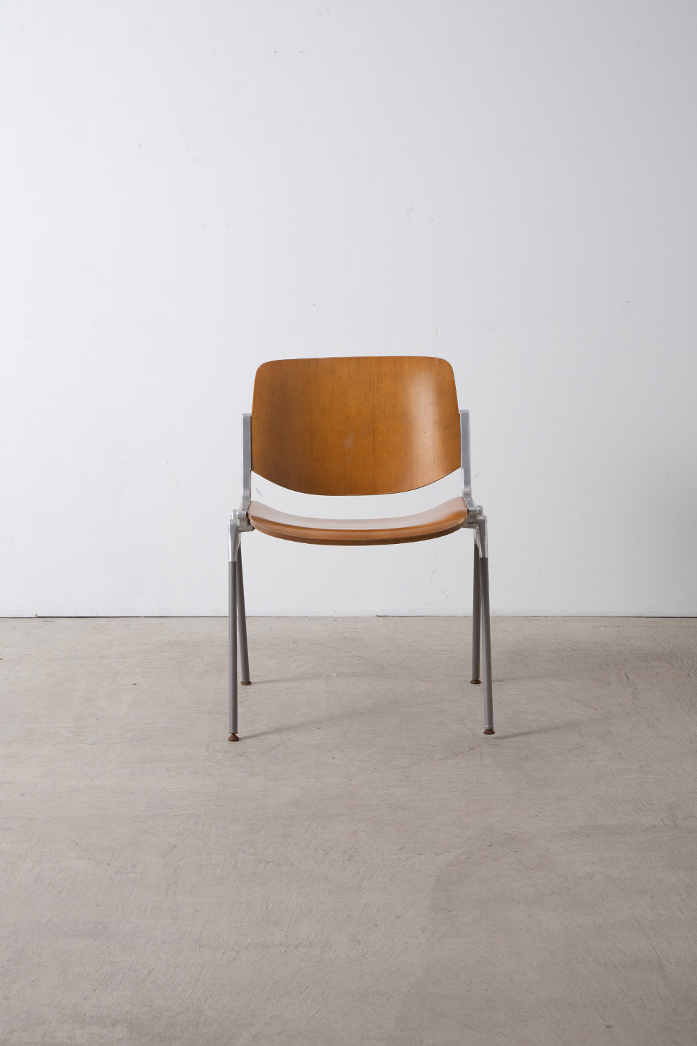 DSC 106 Chair by Giancarlo Piretti for Castelli in Wood