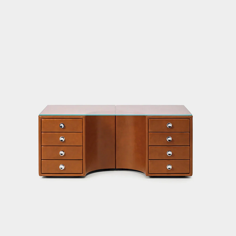 TUCROMA Cabinet Table by Guido Faleschini for 4 MARIANI