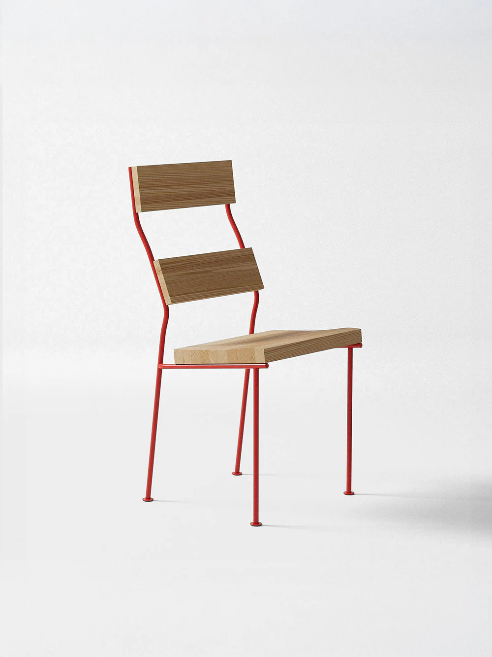 Töreboda Chair Electroplated by Sigurd Lewerentz for TALLUM Tomato Red 